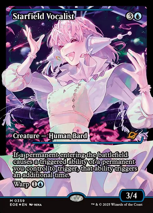 EOE: Starfield Vocalist (Showcase) (Foil)