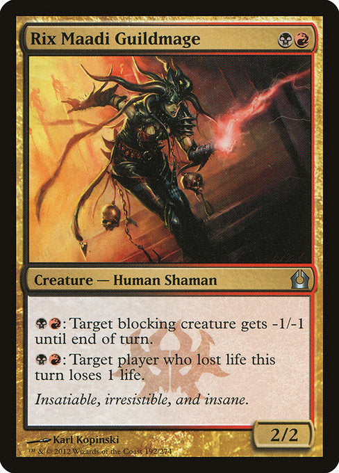 RTR: Rix Maadi Guildmage (Foil)