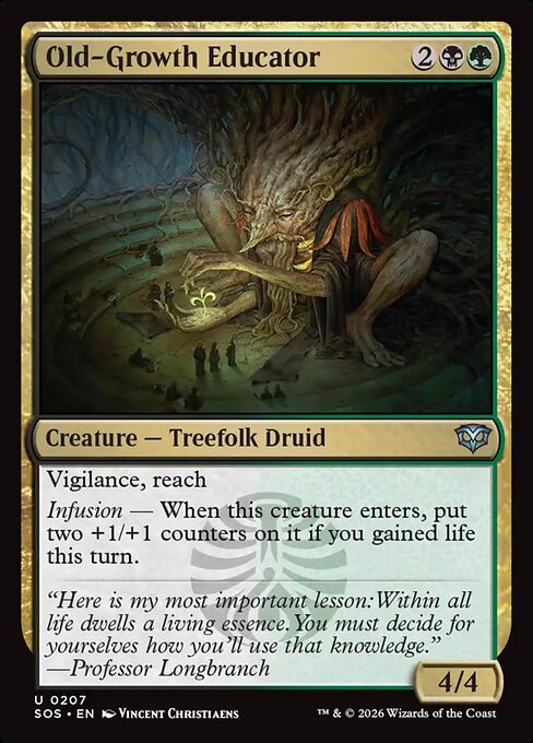 SOS: Old-Growth Educator (Foil)