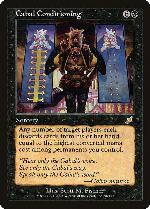 SCG: Cabal Conditioning (Foil)