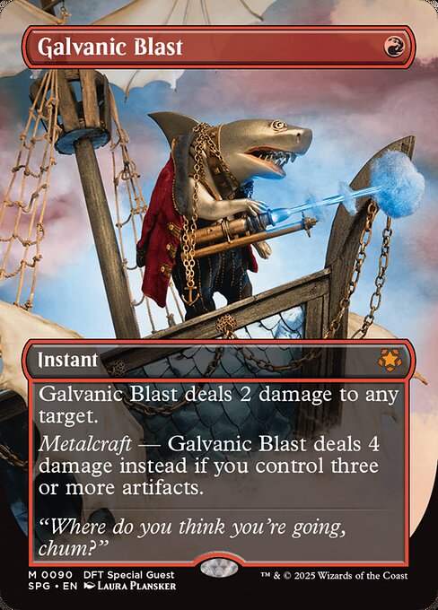 SPG: Galvanic Blast (Borderless) (Foil)