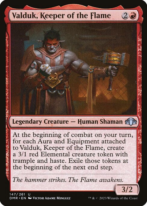DMR: Valduk, Keeper of the Flame (Foil)