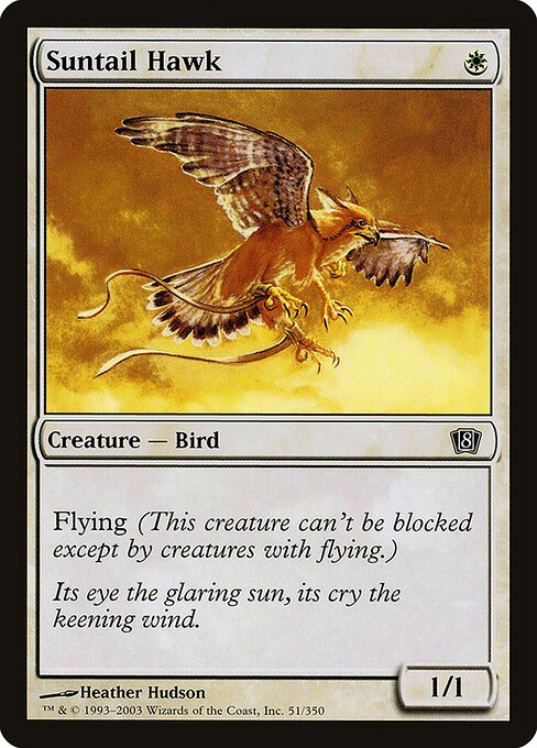 8ED: Suntail Hawk (Foil)