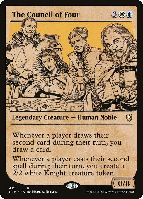 CLB: The Council of Four (Showcase) (Foil)