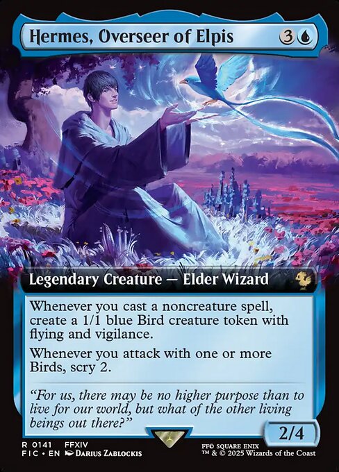 FIC: Hermes, Overseer of Elpis (Extended Art)