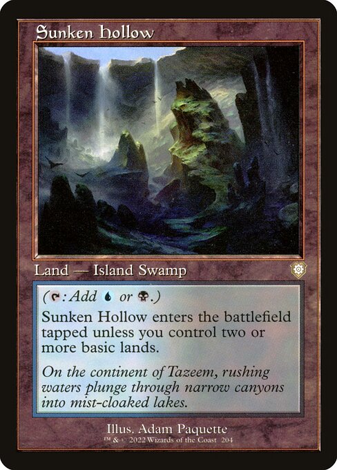 BRC: Sunken Hollow (Retro Frame)
