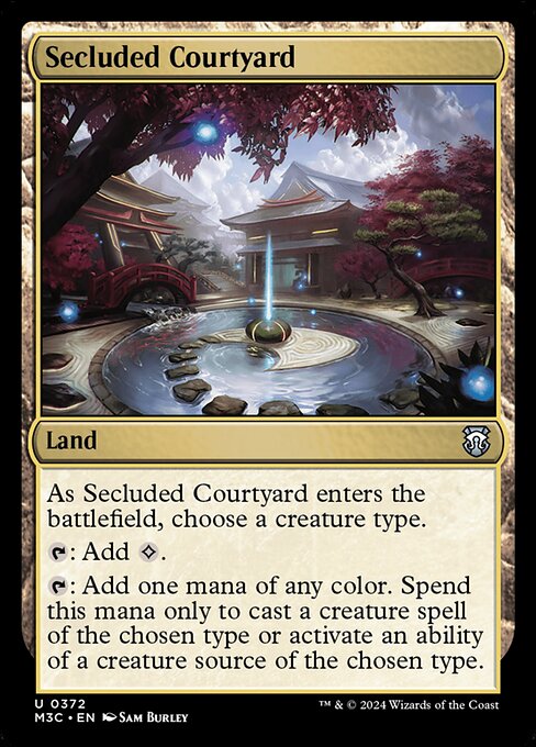M3C: Secluded Courtyard (Foil)