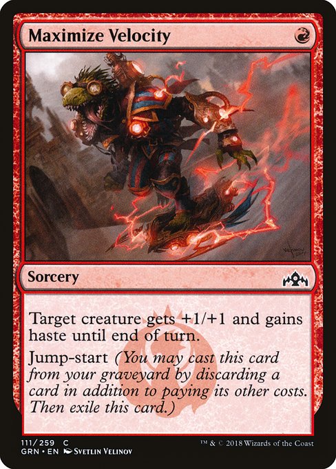 GRN: Maximize Velocity