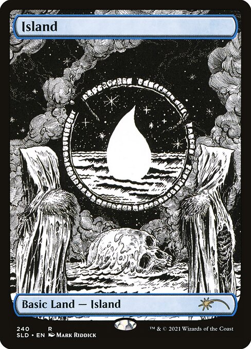 SLD: Island (Crushing Brutality) (Foil)