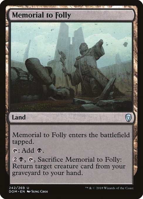 DOM: Memorial to Folly (Foil)