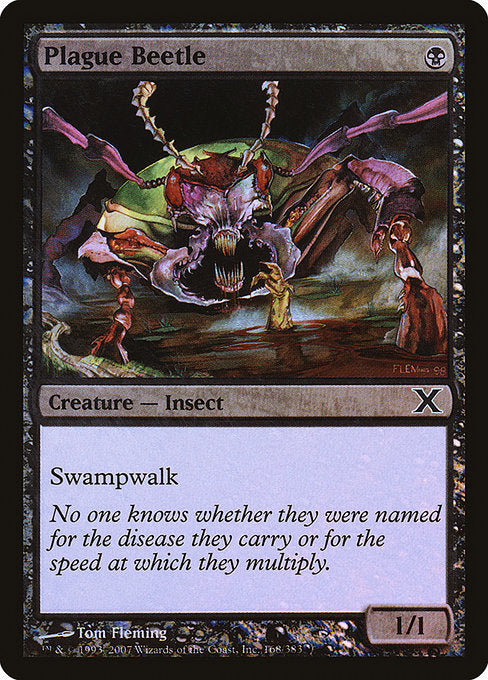 10E: Plague Beetle (Foil)