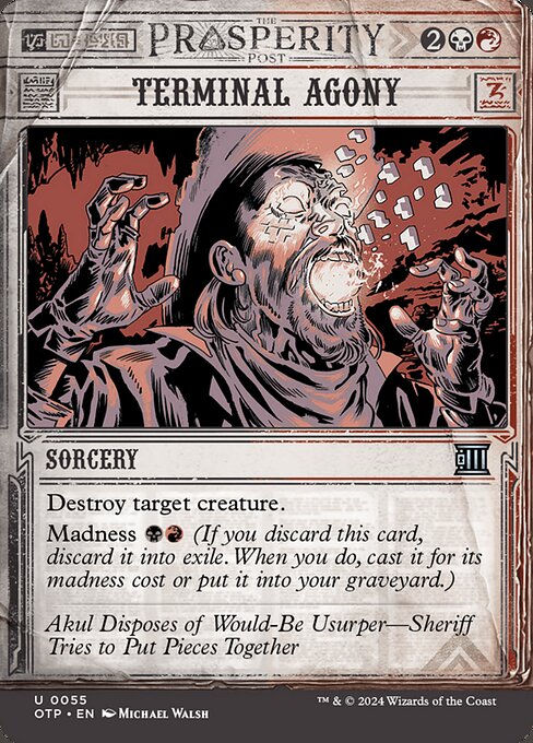 OTP: Terminal Agony (Foil)
