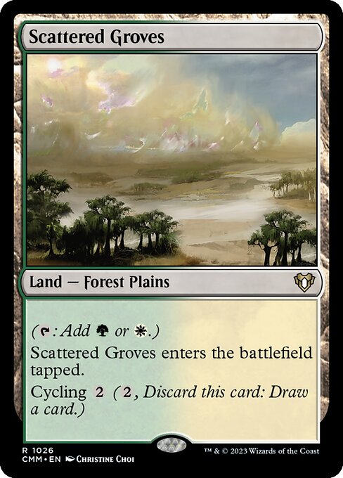 CMM: Scattered Groves