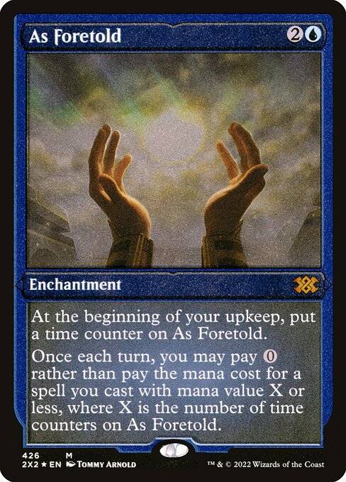 2X2: As Foretold (Foil Etched)