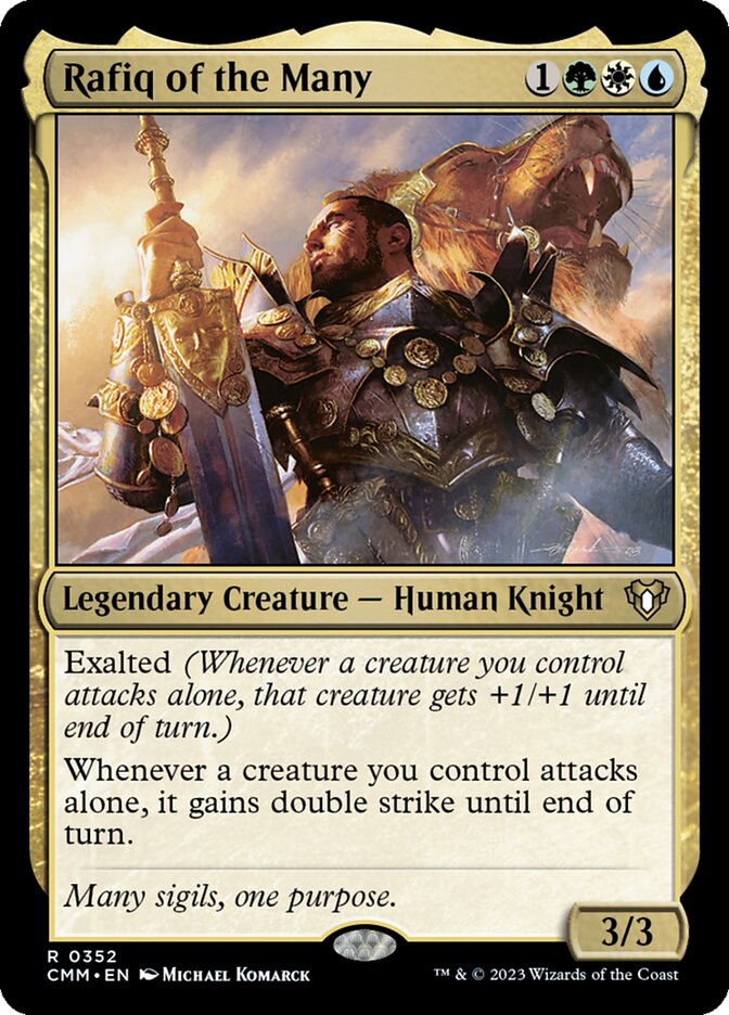 Rafiq of the Many [Foil] :: CMM