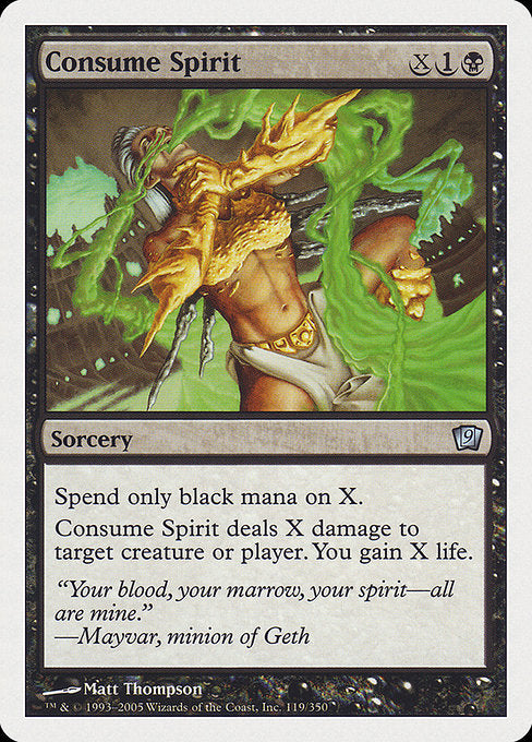 9ED: Consume Spirit
