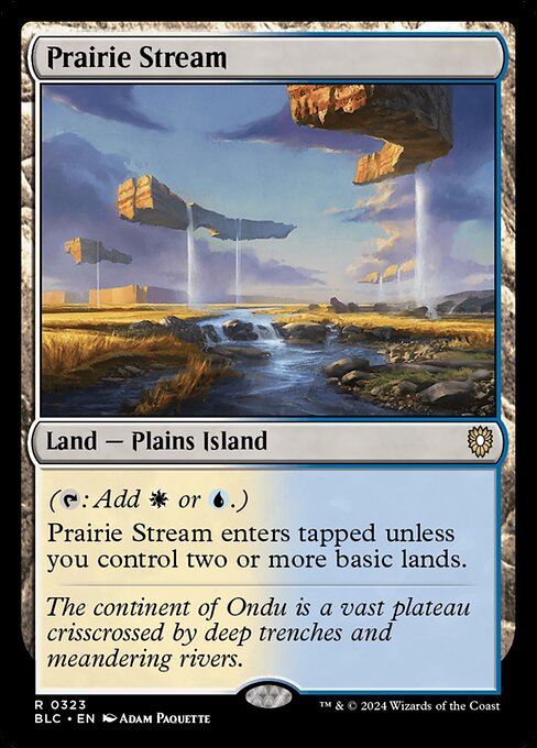 BLC: Prairie Stream