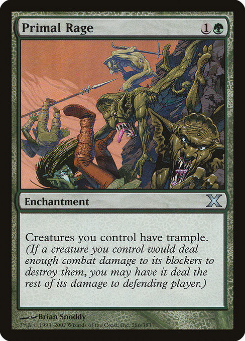 10E: Primal Rage