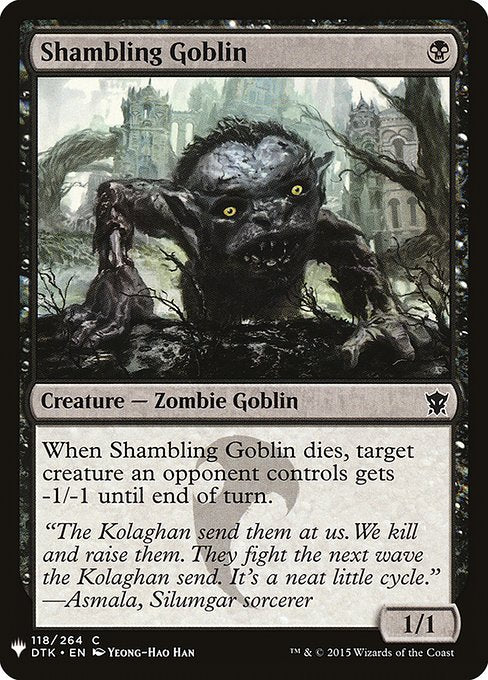 PLST: Shambling Goblin