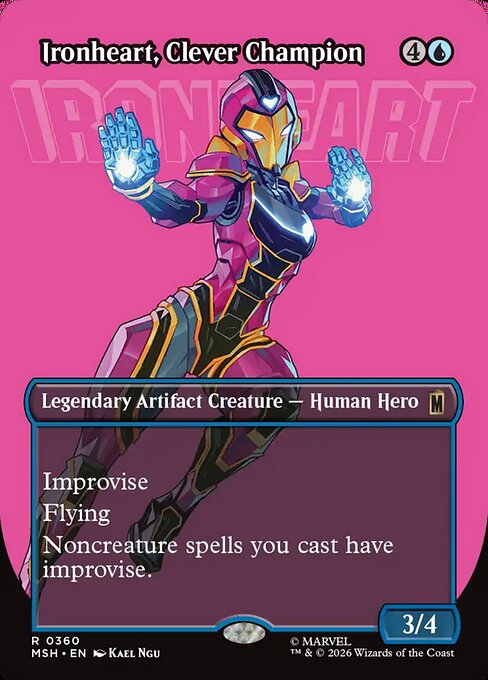MSH: Ironheart, Clever Champion (Borderless) (Foil)