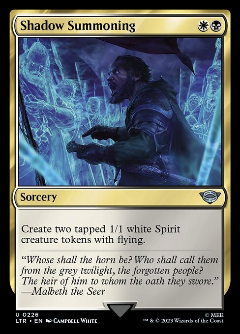 LTR: Shadow Summoning (Foil)