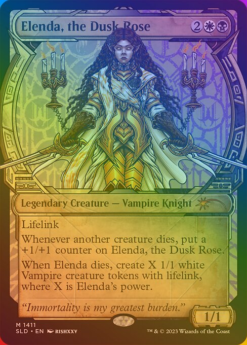 SLD: Elenda, the Dusk Rose (Rainbow Foil)
