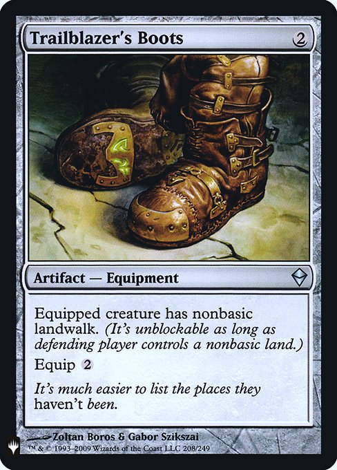 PLST: Trailblazer's Boots (Foil)
