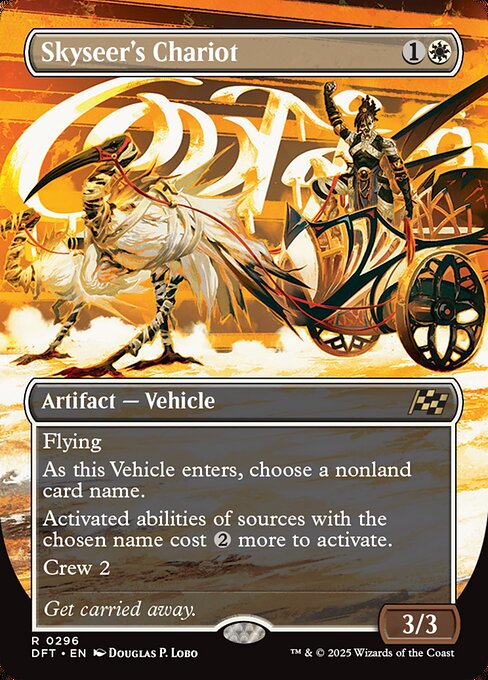 DFT: Skyseer's Chariot (Borderless) (Foil)