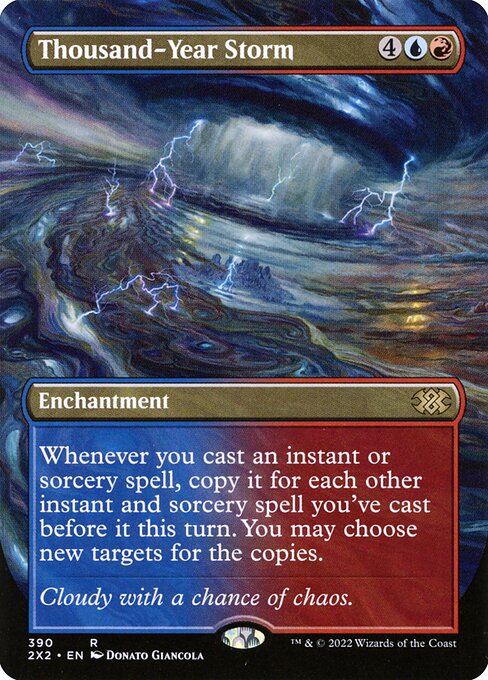 2X2: Thousand-Year Storm (Borderless) (Foil)
