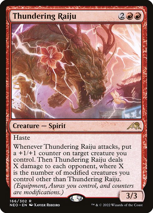 NEO: Thundering Raiju (Foil)