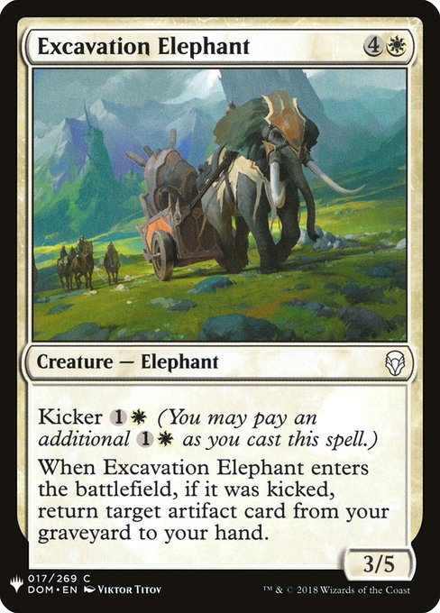 PLST: Excavation Elephant