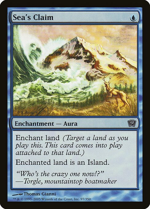 9ED: Sea's Claim (Foil)