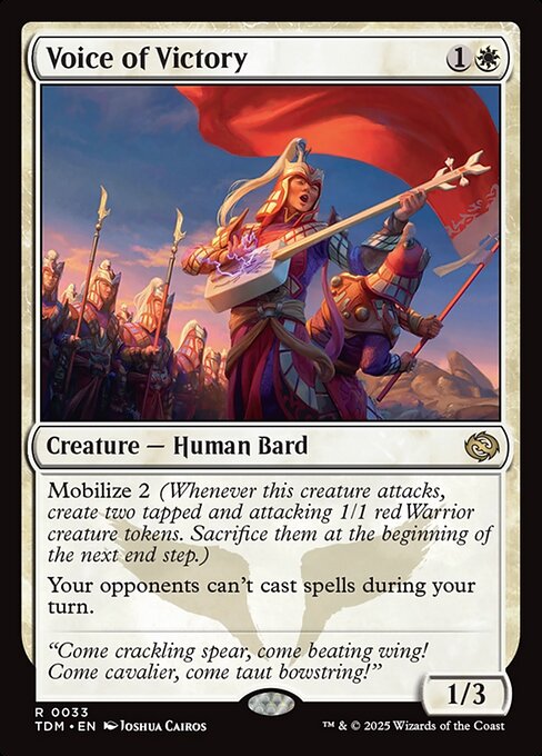 TDM: Voice of Victory (Foil)