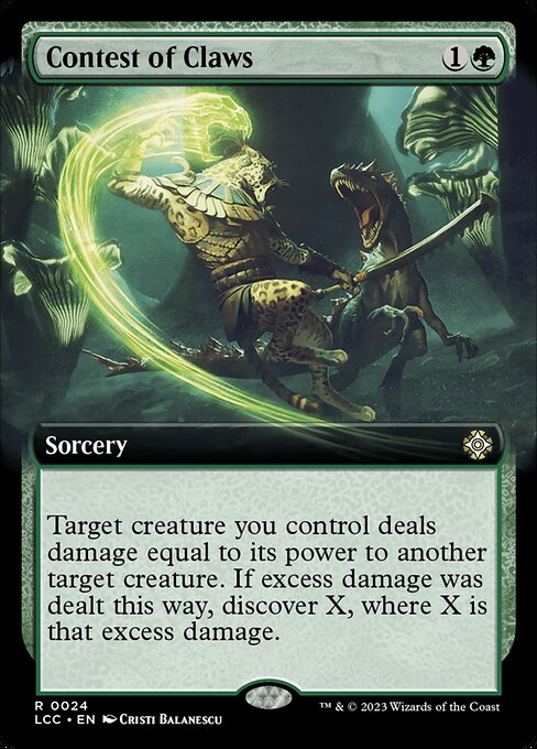 LCC: Contest of Claws (Extended Art) (Foil)