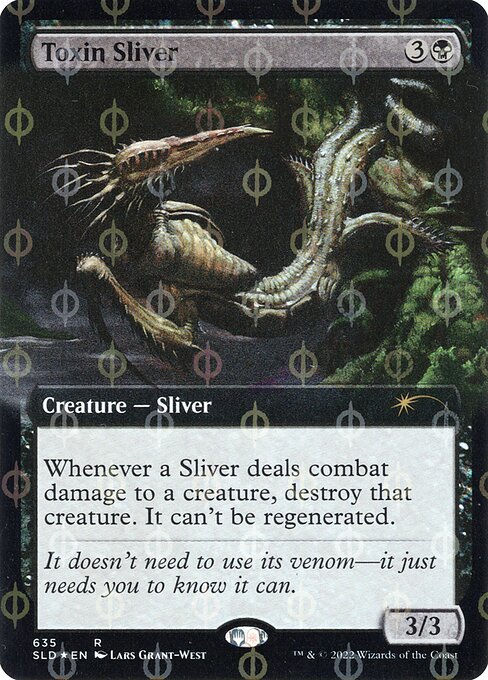 SLD: Toxin Sliver (Extended Art) (Step-and-Compleat Foil)