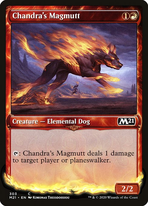 M21: Chandra's Magmutt (Showcase) (Foil)
