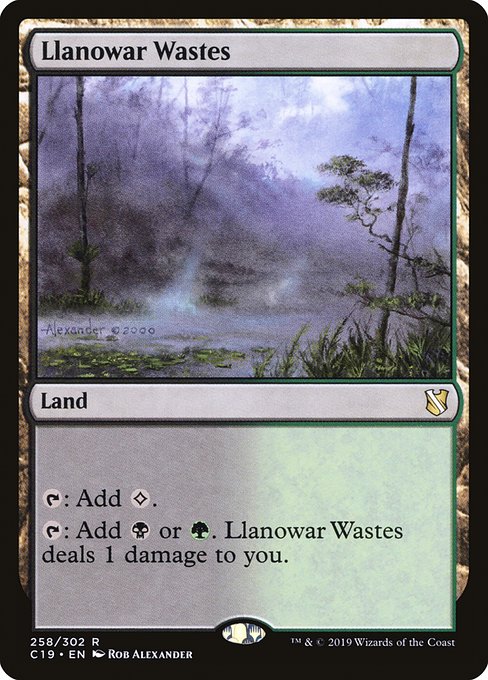 C19: Llanowar Wastes