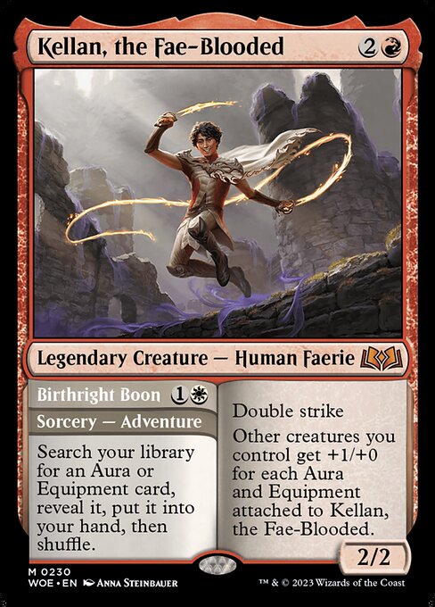 WOE: Kellan, the Fae-Blooded (Foil)