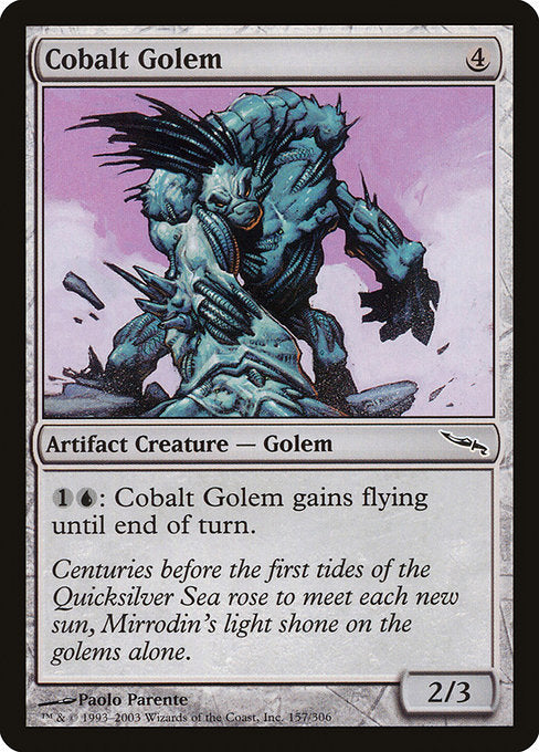 MRD: Cobalt Golem (Foil)