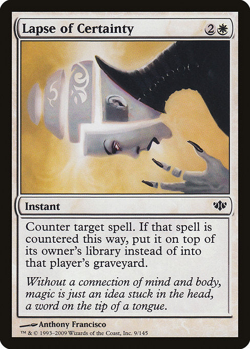 CON: Lapse of Certainty (Foil)