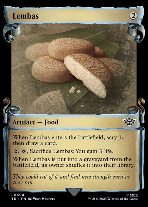 LTR: Lembas (Showcase Scrolls)
