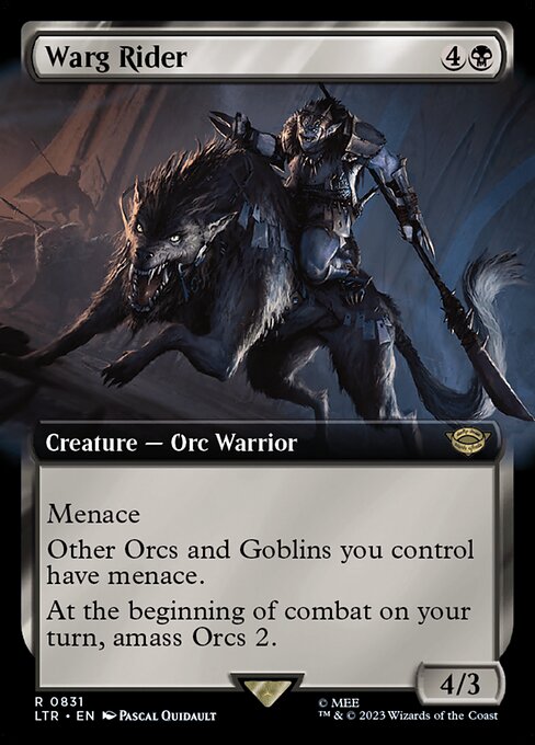 LTR: Warg Rider (Extended Art)