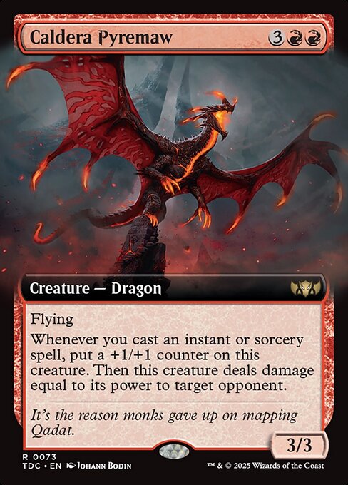 TDC: Caldera Pyremaw (Extended Art)