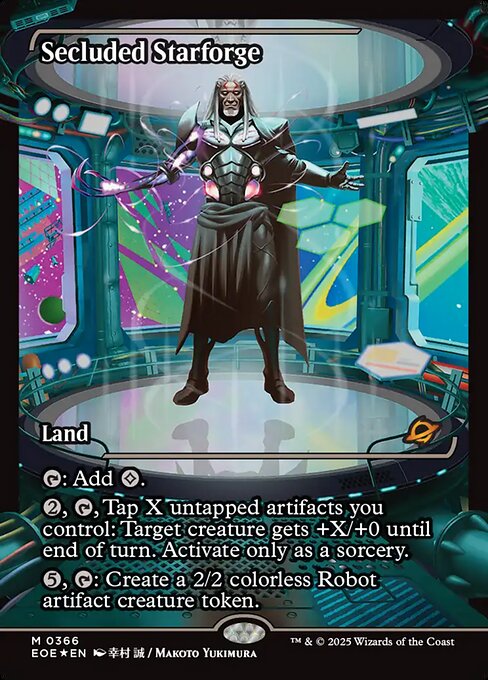 EOE: Secluded Starforge (Showcase) (Foil)