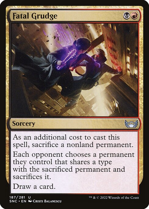 SNC: Fatal Grudge (Foil)