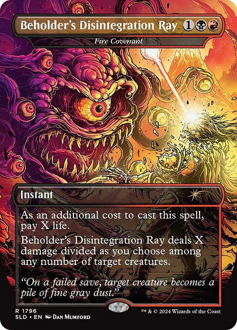 SLD: Beholder's Disintegration Ray - Fire Covenant