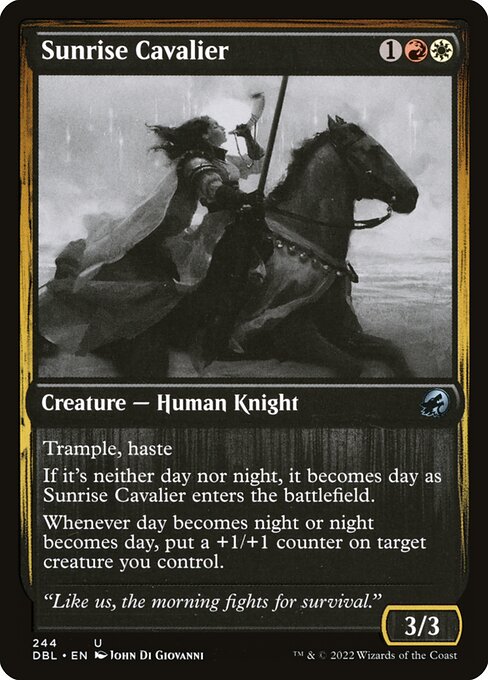 DBL: Sunrise Cavalier (Foil)