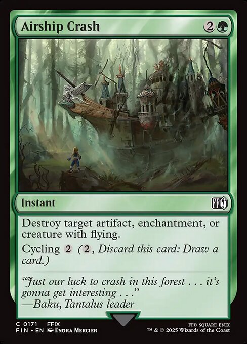 FIN: Airship Crash (Foil)