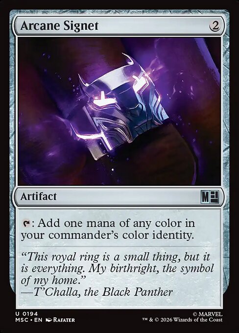 MSC: Arcane Signet (0194)