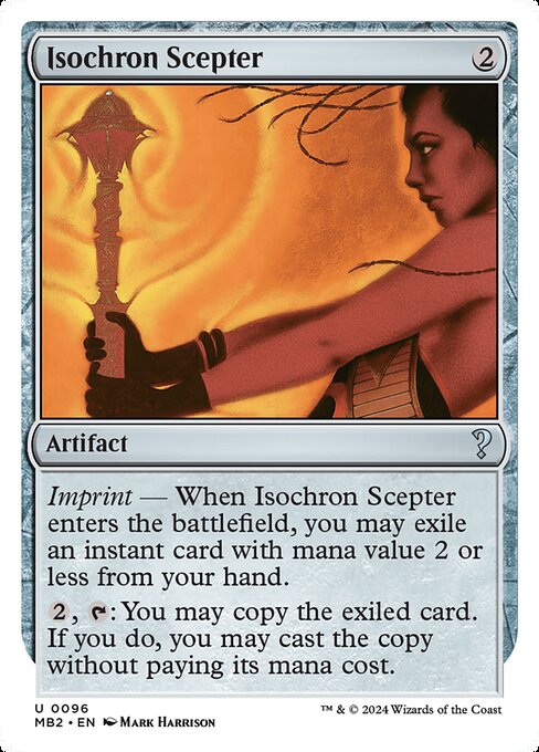 MB2: Isochron Scepter (White Border)